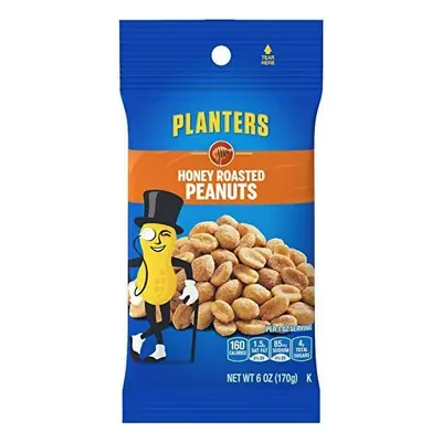 Planters Peg HR Peanuts 6oz - 12ct