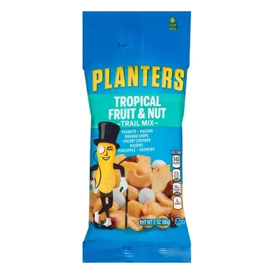 Planters Peg Tropical Fruit & Nut 6oz - 12ct
