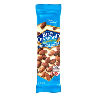 Blue Diamond Almonds Roasted & Salted Tubes 1.5oz