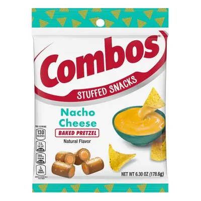 Combos Nacho Cheese Pretzel 6.3oz - 1ct