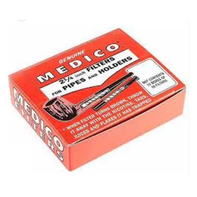 Medico Pipe Filters - 12ct