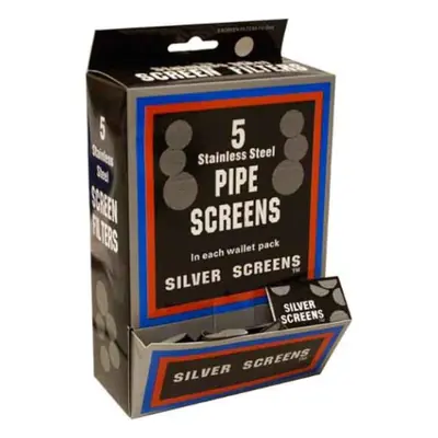 Pipe Screens Silver - 100/5pks