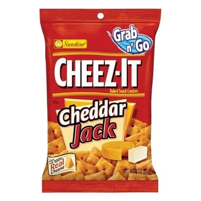 Cheezits Cheddar Jack 3oz - 6ct