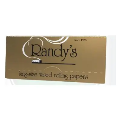 Randys Rolling Papers King Size (Gold) - 25ct