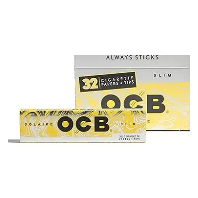 OCB Papers Solaire Slim w Tips - 32ct