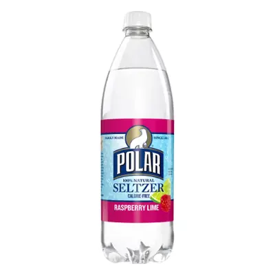 Polar Seltzer Rasp/Lime 1L - 12ct