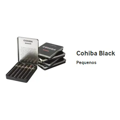 Cohiba Black Pequenos - 5/6pk