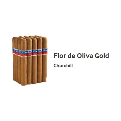Flor De Oliva Gold Churchill 7x50 - 20wd