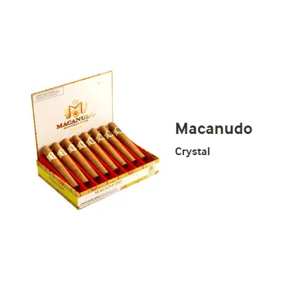 Macanudo Crystal Cafe - 8wd