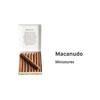 Macanudo Miniatures - 10/8pk