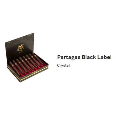 Partagas Black Label Crystal - 8wd