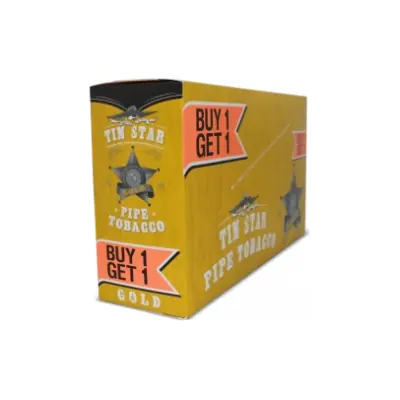 Tin Star Gold Pipe B1G1F Pch - 6ct
