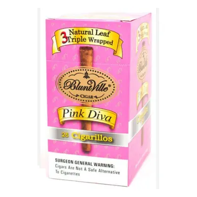 BluntVille Pink Diva - 25ct