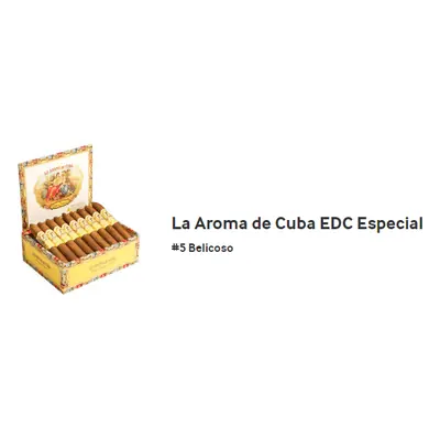 La Aroma de Cuba EDC Especial #5 Belicoso - 25wd