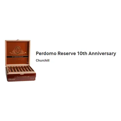 Perdomo 10th Ann Resrv Churchill - 25ct