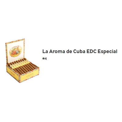 La Aroma de Cuba EDC Especial #4 - 25wd