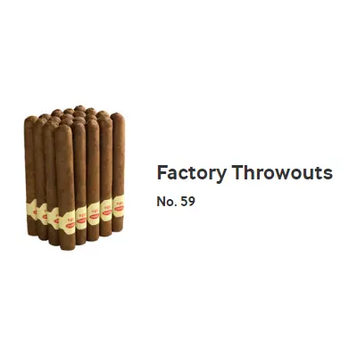 Factory Throwouts No 59 Natural 6.25x45 - 20ct