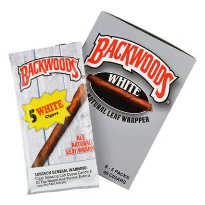 Backwoods 8/5pks White