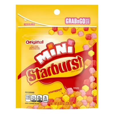 Starburst Peg Minis 8oz - 12ct