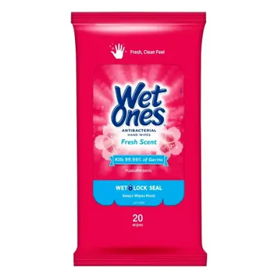 Wet Ones Antibacterial 20pk - 1ct