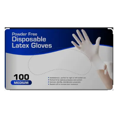 Gloves - Vinyl Medium, Powder Free - 100ct