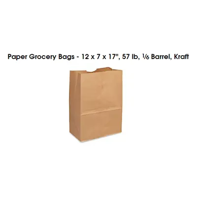 Bags # 12 Lightweight Grocery - 500ct