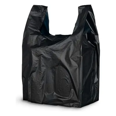Bags Plastic Black 1/8 Medium 1000ct