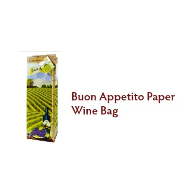 Bags Wine Gift Buon Appetito - 12ct