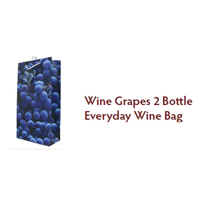 Bags Wine Gift Snowflake - 12ct