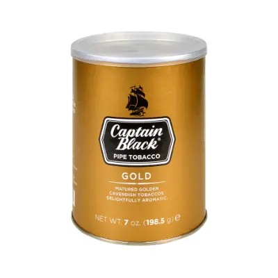 Captain Black Pipe Can Gold - 7oz