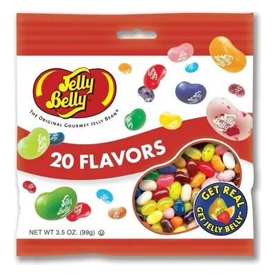 Jelly Belly Peg 20 Flavor 3.5oz - 12ct