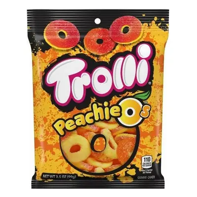 Trolli Peg Peachie O 4.25oz - 12ct