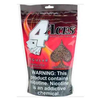 4-Aces Regular Pipe Tobacco 16oz Bag