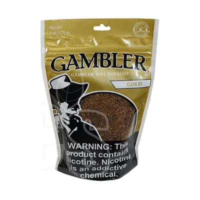 Gambler Pipe Gold 6oz Bag