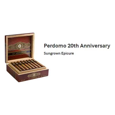 Perdomo 20th Anniversary Sungrown Epicure - 24ct