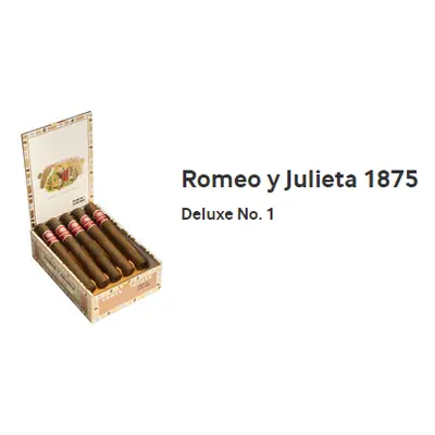 Romeo y Juliet Deluxe No. 1 Tube - 10wd