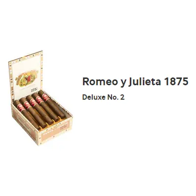 Romeo y Juliet Deluxe No. 2 Tubes - 10wd