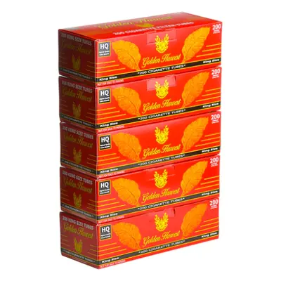 Golden H Tubes Red King - 5/200ct
