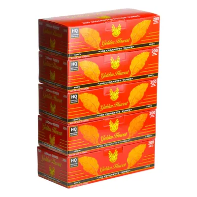 Golden H Tubes Red 100mm - 5/200ct