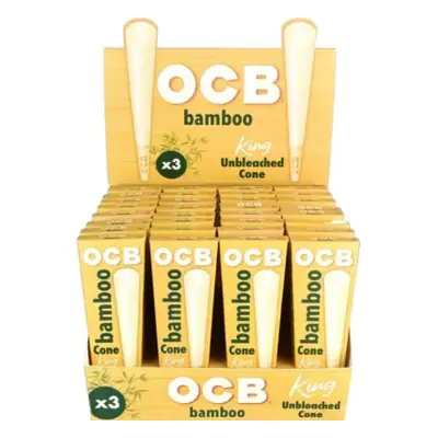 OCB Cone Bamboo King Size 32/3pks