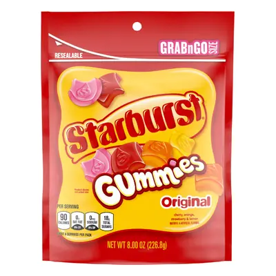 Starburst Peg Gummies 5oz - 12ct