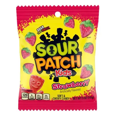 Sour Patch Peg Strawberry 8oz - 12ct