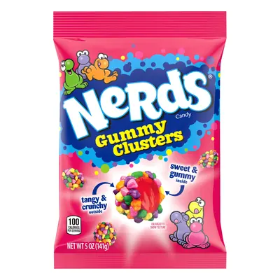 Nerds Peg Gummy Clusters 5oz - 12ct