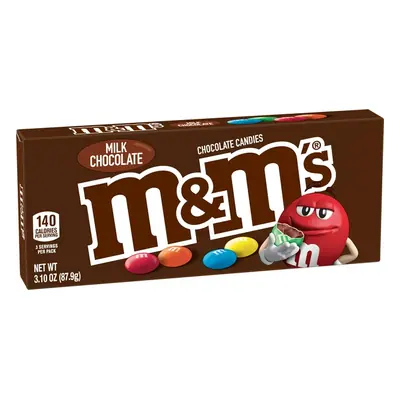 M & M Theater Plain 3.4oz - 12ct