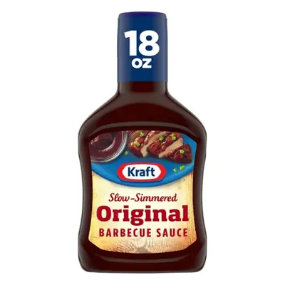 BBQ Sauce, Kraft 18oz - 1ct