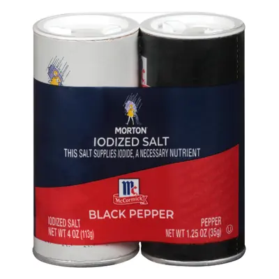 Salt/Pepper, Morton 2pk - 1ct