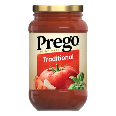 Spag Sauce, Prego Plain 14oz - 1ct