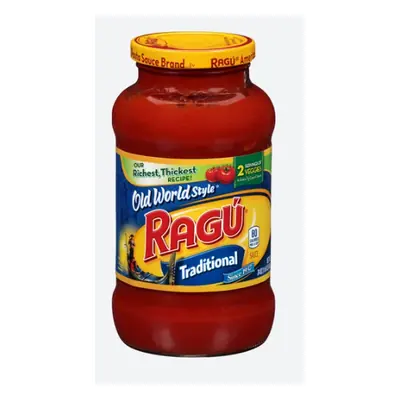 Spag Sauce, Ragu Plain 14oz - 1ct