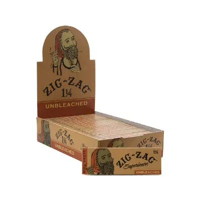 Zig Zag Unbleached 1- 1/4 - 24ct
