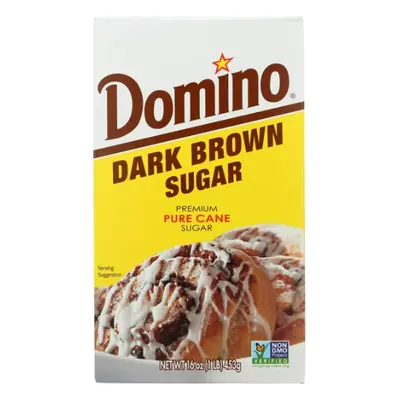 Sugar, Domino Brown Dark 16oz - 1ct